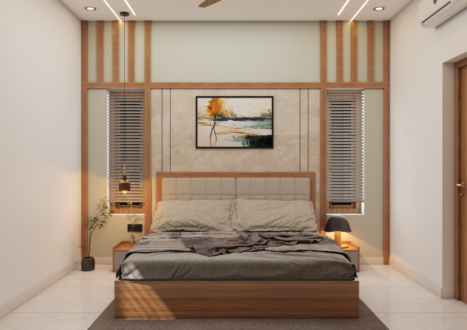 Arcshell Interiors design team reviewing a home interior project in Thiruvalla
